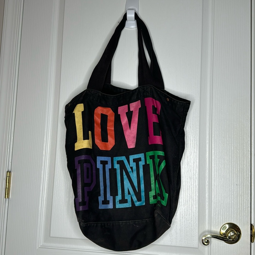 Y2K Victoria’s Secret Love PINK Tote Bag